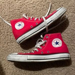 Red converse